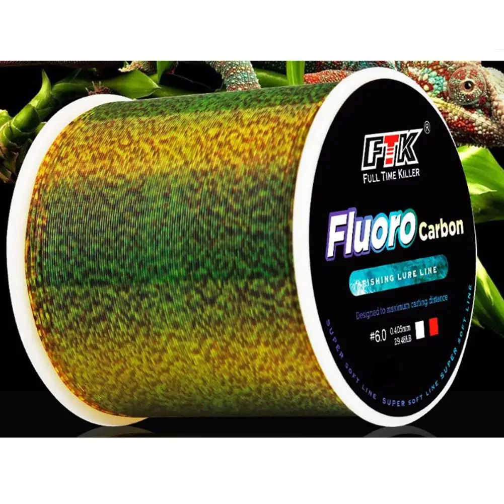 

300m 3D Invisible Spoted Super Strong Carp Fishing Line Monofilament Fishing Line Speckle Fluorocarbon Coated Fishing Line Pesca