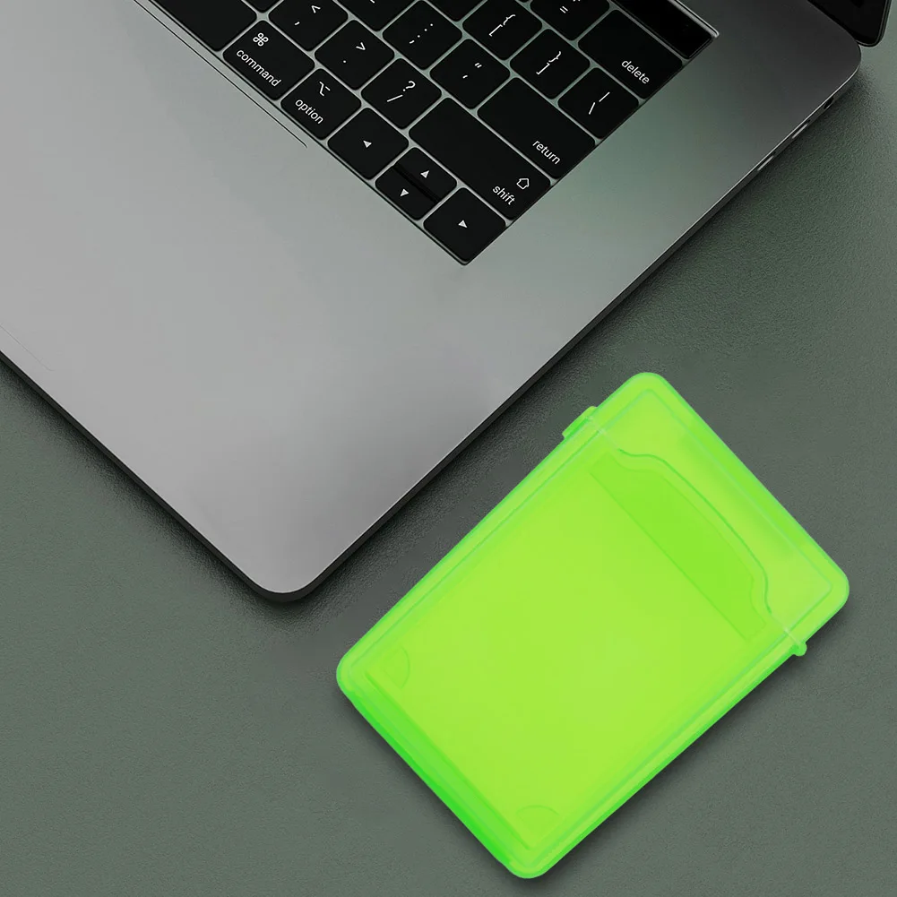 Compact Dustproof Hard Drive Storage Case - Portable Protection