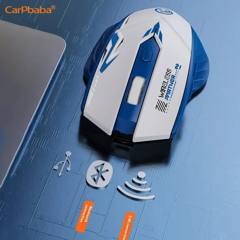 Enhanced Wireless Rechargeable Silent Gaming Mouse