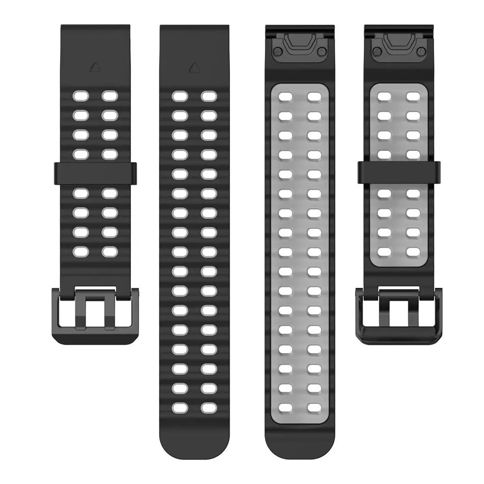 Enhanced Silicone Strap for Smartwatch - QuickFit 22/26mm