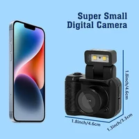 HD 1080P Y4000 Kids Monoreflexes Style Mini Camera With Flash Lamp And Battery Dock Portable Video Recorder With LCD Screen - Image 6