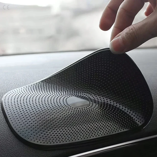 1Pcs Car Non-Slip Mat Magic Anti-Slip Slide-Proof Pad Dashboard Sticky Dash Adhesive Cell Phone Mobile Holder Black Silicone 1