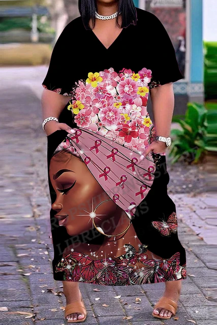 Fashion Long Dress Africa Women Fashion Summer Bohemian Beach Dress Party Evening Loose Max Dresses Sexy Oversized Vestidos Girl Excellent product recommendation