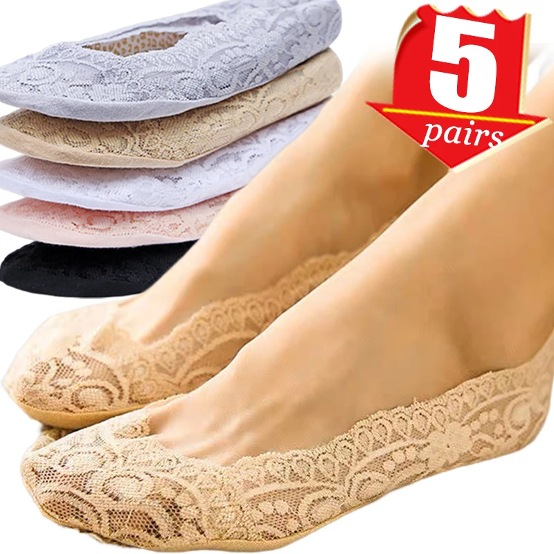 Calcetines náuticos antideslizantes para mujer, zapatillas