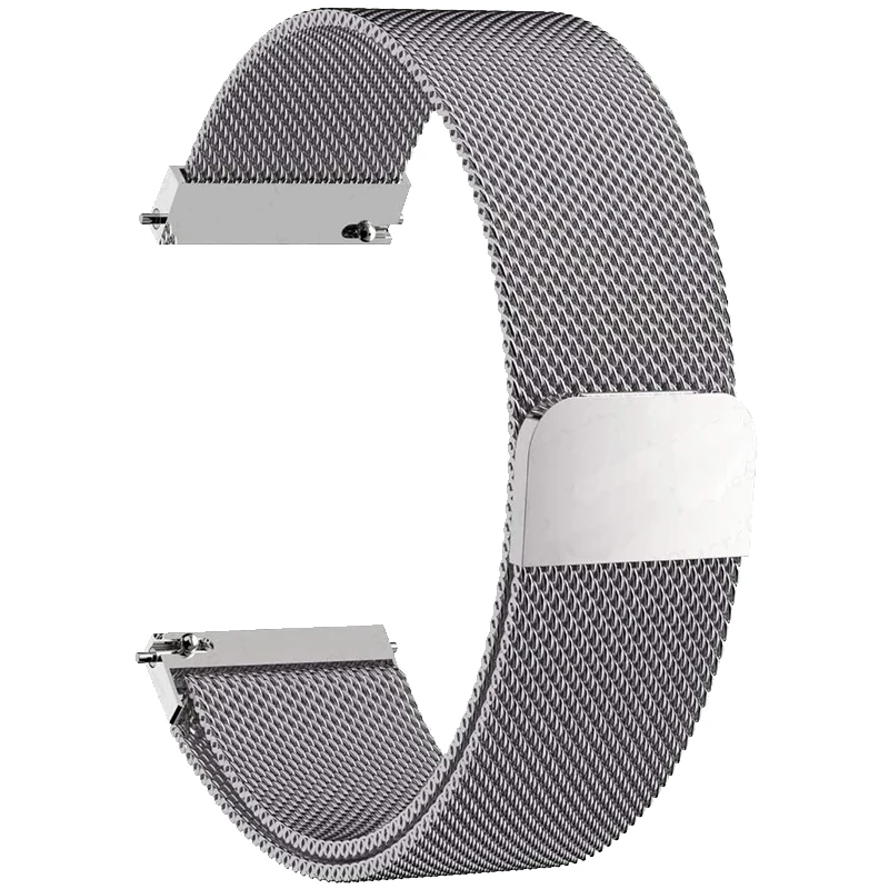 CUNUJIX Braccialetto di ricambio per Garmin Venu Sq/Venu Sq 2/Venu 2 Plus/ Venu, maglia metallica da 20 mm, in acciaio inossidabile, per Garmin Venu Sq Music/Venu Sq Music, uomo e donna, 20 mm