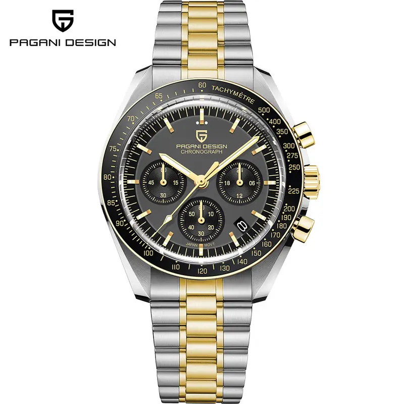 PAGANI DESIGN 2026 New Men's Watches Top Luxury Quartz Watch For Men Auto Date Speed Chronograph AR Sapphire Mirror Wrist watch - Image 17