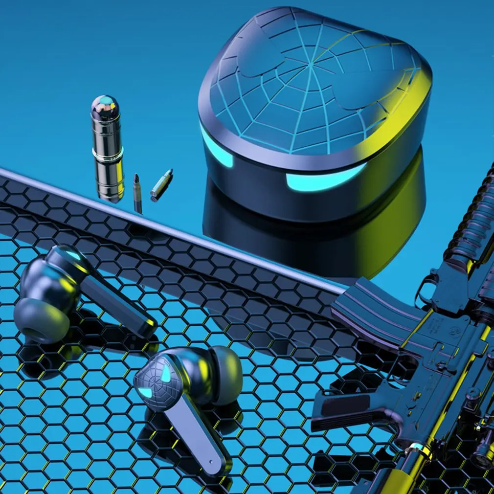 Vg10 Cuffie Wireless Auricolari Bluetooth Auricolari Impermeabili Auricolari Sportivi Per Huawei Iphone Xiaomi Tws Spiderman Headset