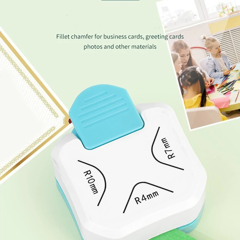 3 Way Chamfer Corner Punch,Craft Paper Corner Cutter For Paper Crafts,Laminate,Cardstock,Business Card,DIY, Photo