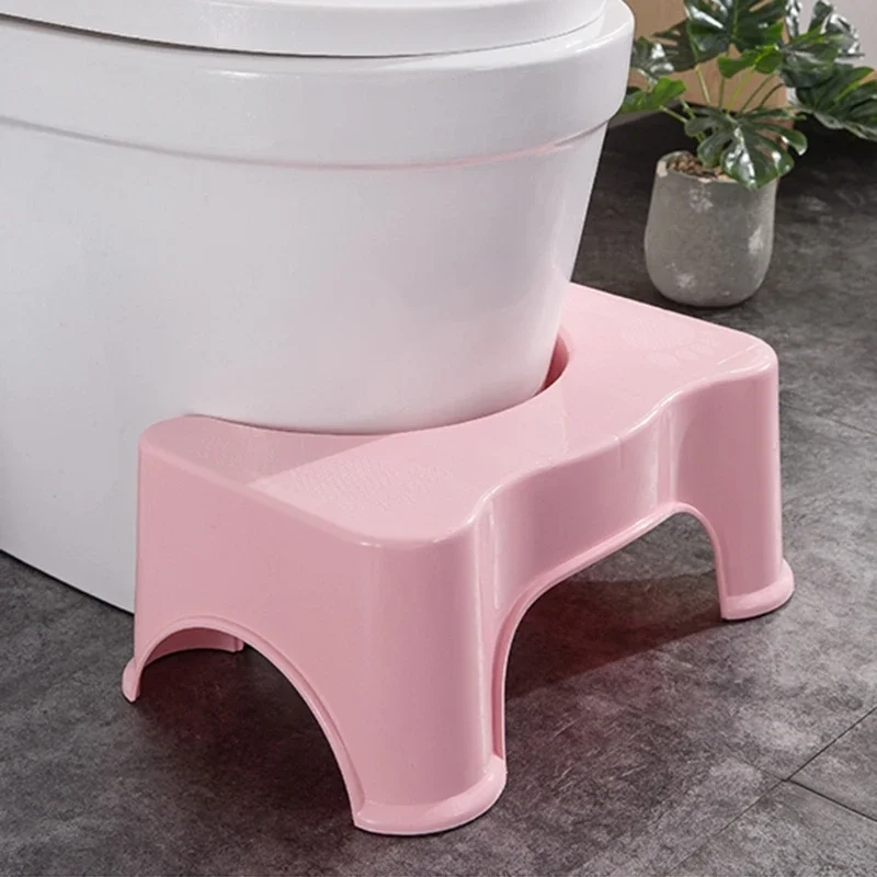 New Bathroom Squatty Potty Toilet Stool for Children Pregnant Woman Seat Elderly Toilet Foot Stand Stool Bathroom Accessories