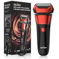 Sejoy Razor Electric Shaver Professional Reciprocating Shaving Machine with Beard Trimmer for Men IPX7 Waterproof FK-608 1