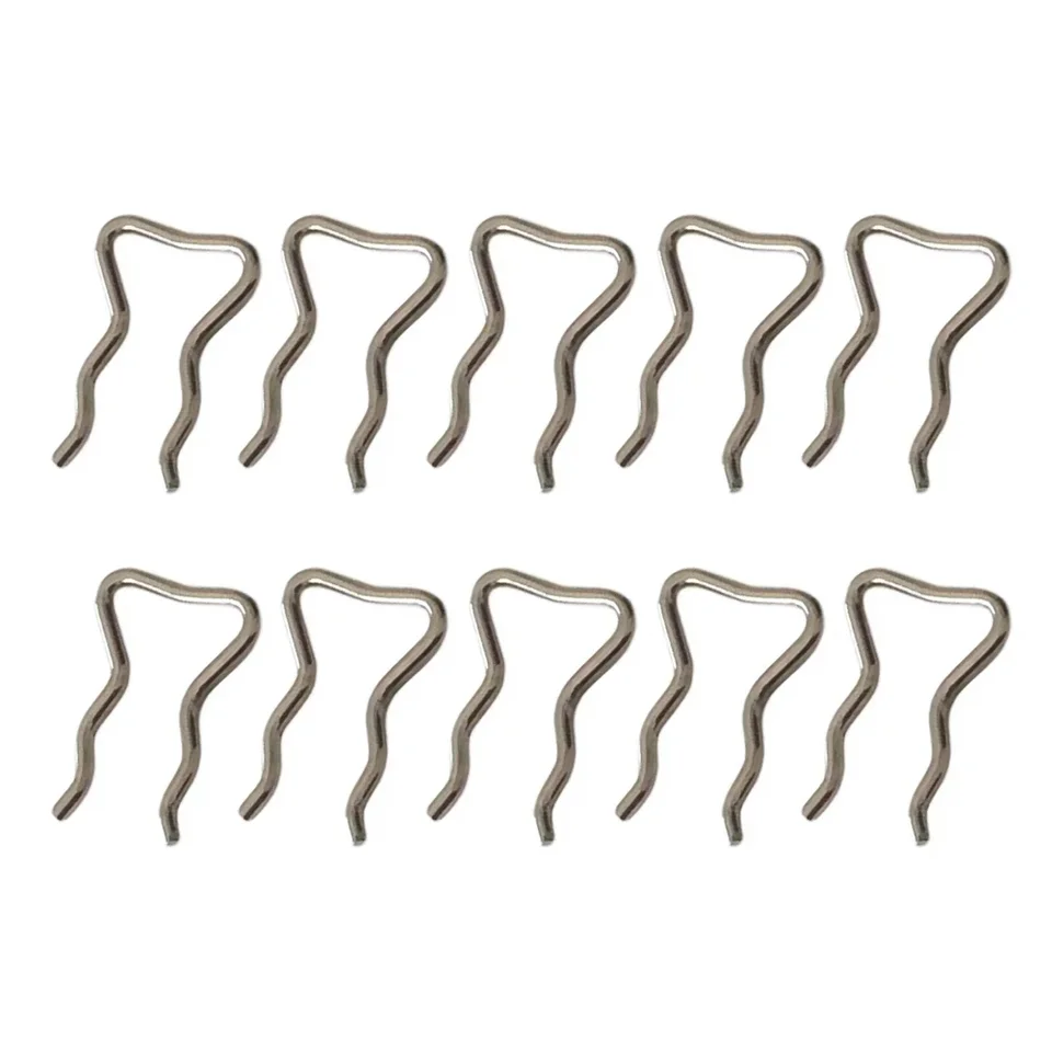 Set 10 Clip In Acciaio Inox Per Iniettori Diesel Bosch | Ricambi Affidabili Per Sistema Common Rail