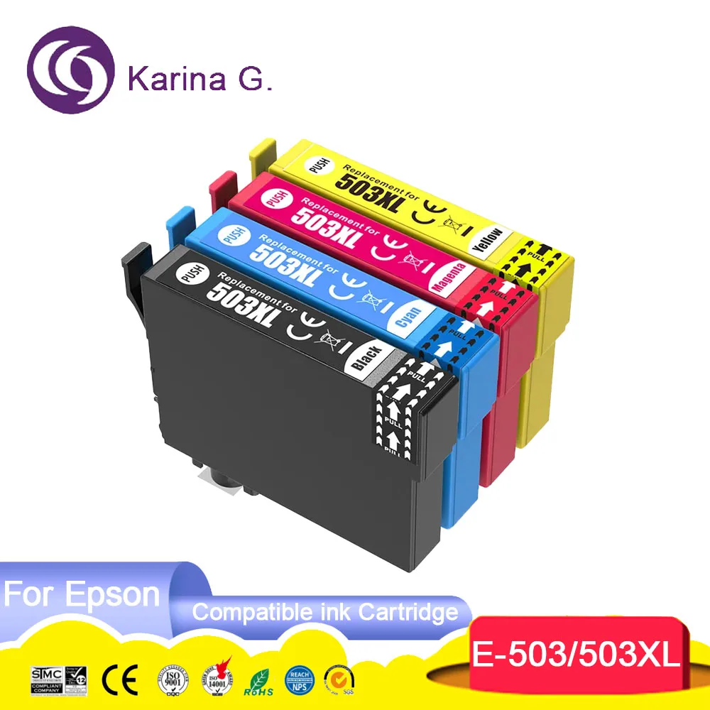 Epson XP-5200/XP-5205/WF-2960DWF/WF-2965DWF   ̾ ȣȯ ÷ ũ īƮ, 503 T503 XL 503XL T503XL