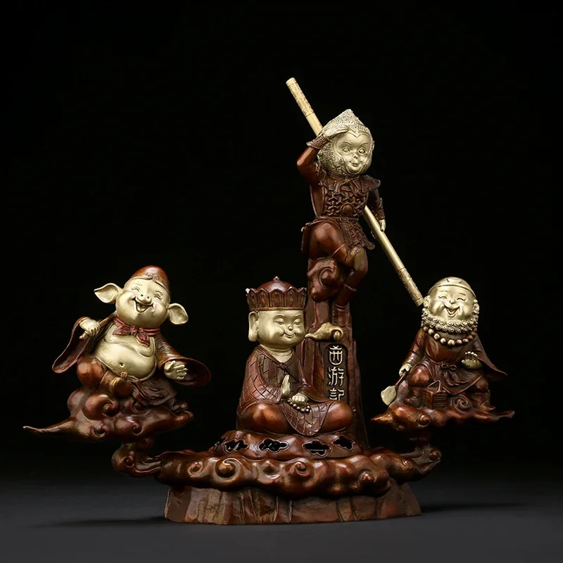 

[Clearance] Journey to the West Triumph over the Buddha Decoration Pure Copper Sun Wukong Qi Tian Da Sheng Hallway Craft Gift