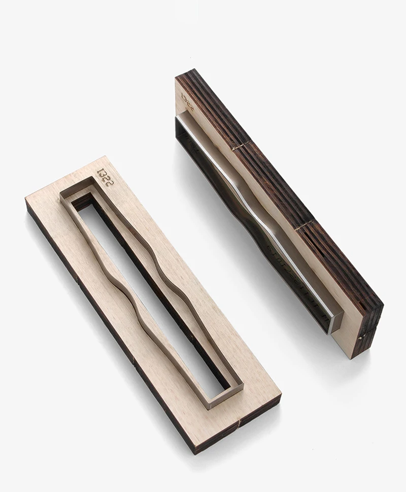 Description Picture 5 of itemYOMDID DIY Keychain Leather Die Cutter Japanese Blade Leather Template Handcraft Punching Mold Leather Embossing Tool Knife Mold