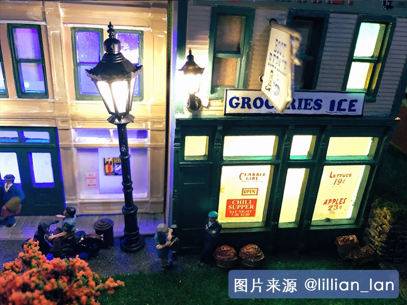 3pcs Model Lights Ho N O Scale 3v Lamppost Lamps Model Garden Street Park Lamps Trains Railway Park Layout without Power Source