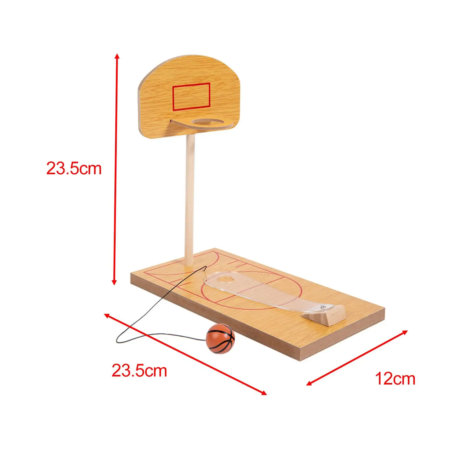 Desktop Table Basketball Game, Small Finger Toys, Tabletop Wooden Board, Mini Finger Basketball Game for Children Adults