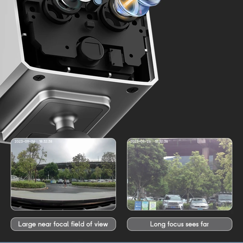 OKAM PRO WIFI MINI Dual-Lens HD 10MP 6X ZOOM 4G SIM Camera with Two-Way Talk Night Vision PIR Motion Waterproof Security Camera 2