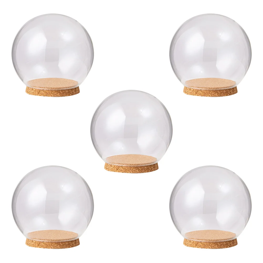 

Preserved Fresh Flowers Glass Cover Eternal Flower Glass Cover Immortal Flower Glass Cover Glass Dome Decoration with Cork