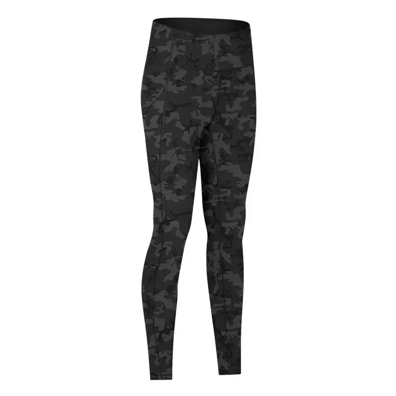 Lemon-Leggings deportivos de cintura alta para mujer, pantalones de Yoga con bolsillos laterales, estiramiento de cadera, adelgazamiento, Fitness, entrenamiento, 25