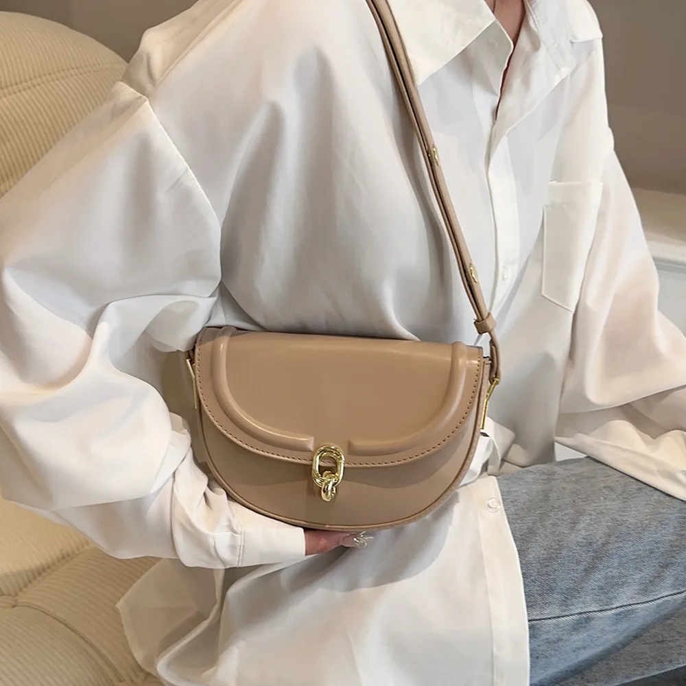 

Toptrends седло маленькие сумки через плечо для женщин 2024 трендовая дизайнерская сумка через плечо из искусственной кожи женские сумки и кошельки