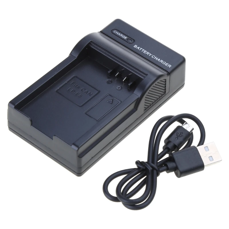 USB Battery Charger For Canon LP-E5 EOS 1000D 450D 500D Kiss F Kiss X2 Rebel Xsi camera battery charger rechargeable battery charger