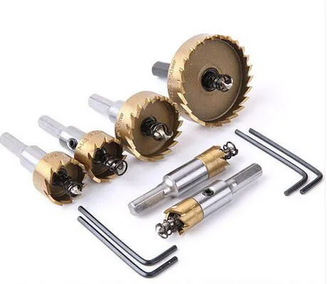 

1pc 50mm 55mm 60mm 65mm 70mm 75mm 53mm HSS Stainless Steel Tipped Metal Hole Cutter Saw Drill Bits New Heavy Duty