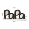 Father's Day PaPa Picture Frame,Dad Gifts From Daughter,Dad Birthday Gifts, Dad Photo Holder, Father's Day Gift -Black 4