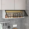 American Style Home Furniture Wall-mounted Kitchen Cabinets Creative Living Room Cupboard Coffee Shop Dormitory Storage Rack H 1