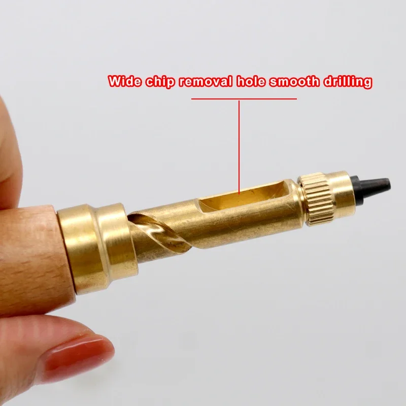 New DIY Leather Punch Rotary Perforator 6-piece Belt Punch Automatic Belt Punch Replaceable Multi-head Belt Perforator