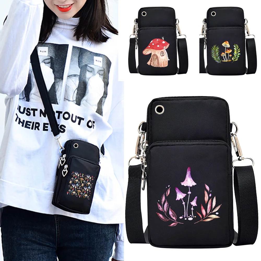 

Women Mobile Phone Bag Universal Samsung S21 S20/iPhone 11/acer Case Wallet Outdoor Sport Arm Purse Shoulder Bag Phone Pouch