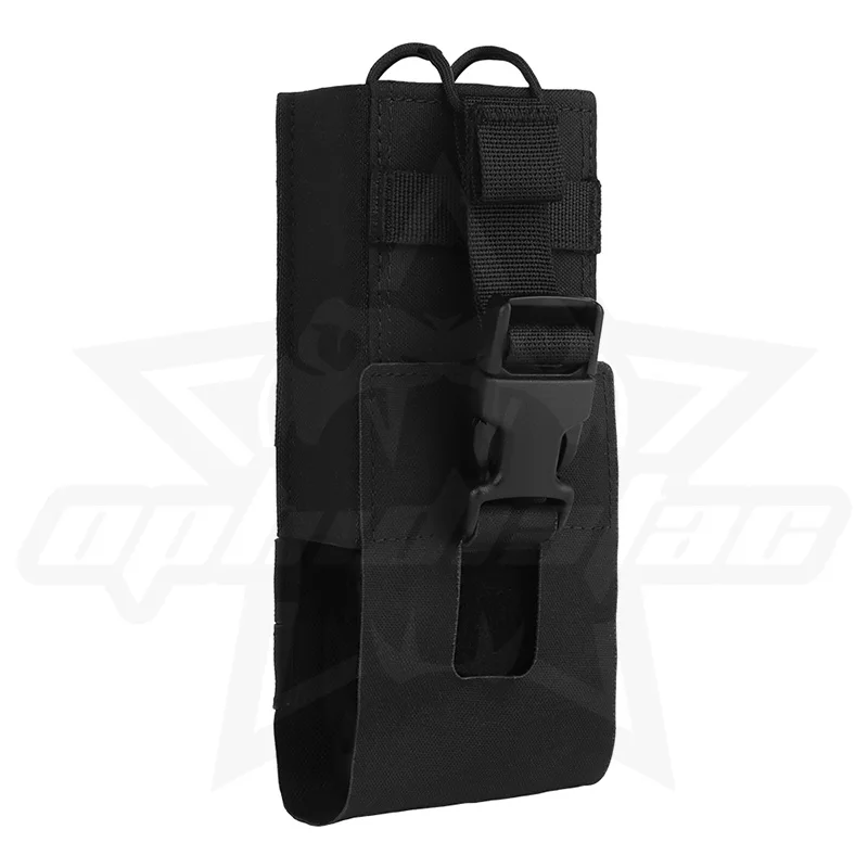 OPHIDIATAC Leichte Universal-Radio-Tasche, Radio-Walkie-Talkie-Tasche, MPU5, PRC163, 152, 148 Molle-Beutel, Interphone-Tasche für Hun – Detail 13