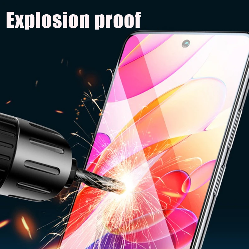 3Pcs Protective Glass For Xiaomi Redmi Note 9 10 11 Pro Max 9s 10s Tempered Screen Protector Redmi 10A 9T 9A 10C 9C Glass Film