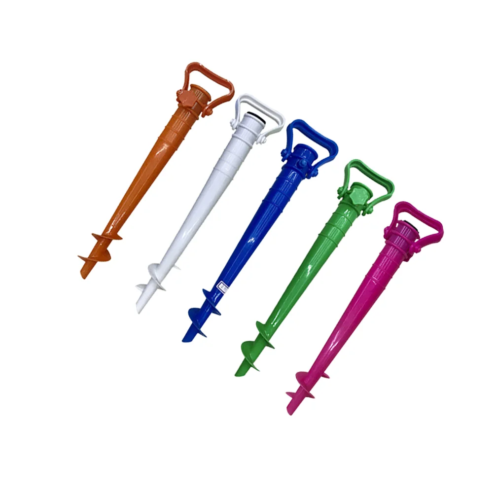 

Sun Beach Fishing Stand Rain Gear Garden Patio Parasol Ground Anchor Spike Umbrella Stretch Stand Holder For Camping & Hiking