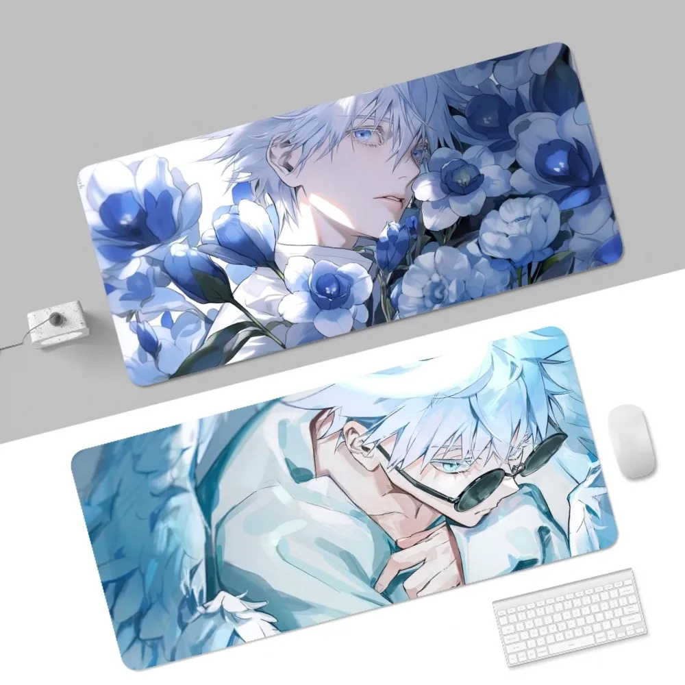 

Anime Jujutsu Kaisen Gojo Satoru Mousepad Non-slip Lockedge PC Gaming Mouse Pad Gamer Desk Mats Keyboard Pad Mause Pad Muismat