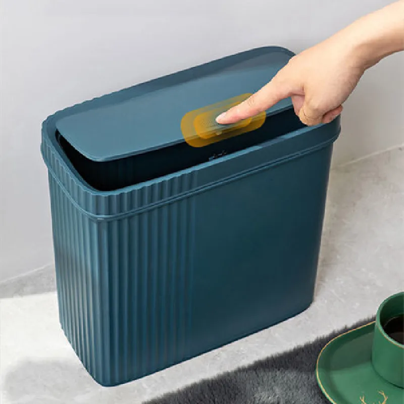 Tanio Przechowywanie w kuchenny kubeł na śmieci z pokrywką łazienka sklep