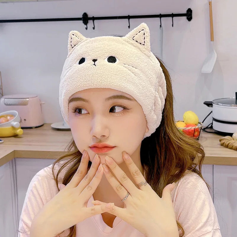 New Cartoon Headband for Washing Your Face Wash Headband Skincare Bands Women Girls Headwear Hair Accessories Hairbands