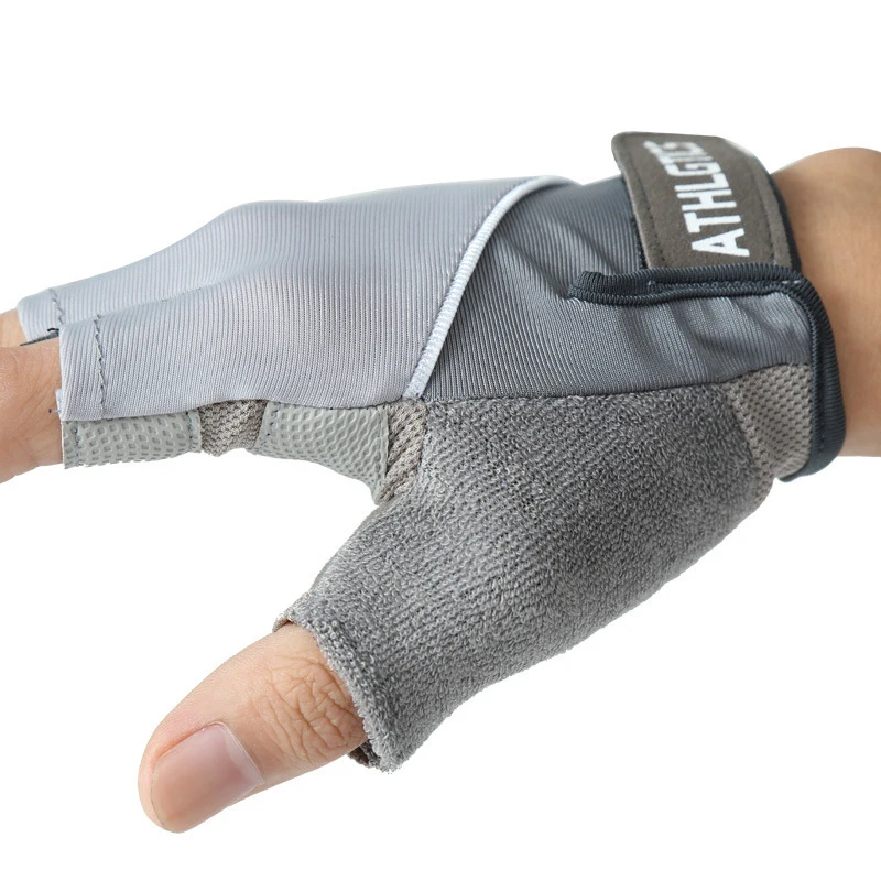 Cycling Gloves Men Women Half Finger Anti-slip Anti-sweat Fitness Weightlifting Anti-shock Sports Gloves Bicycle Glove
