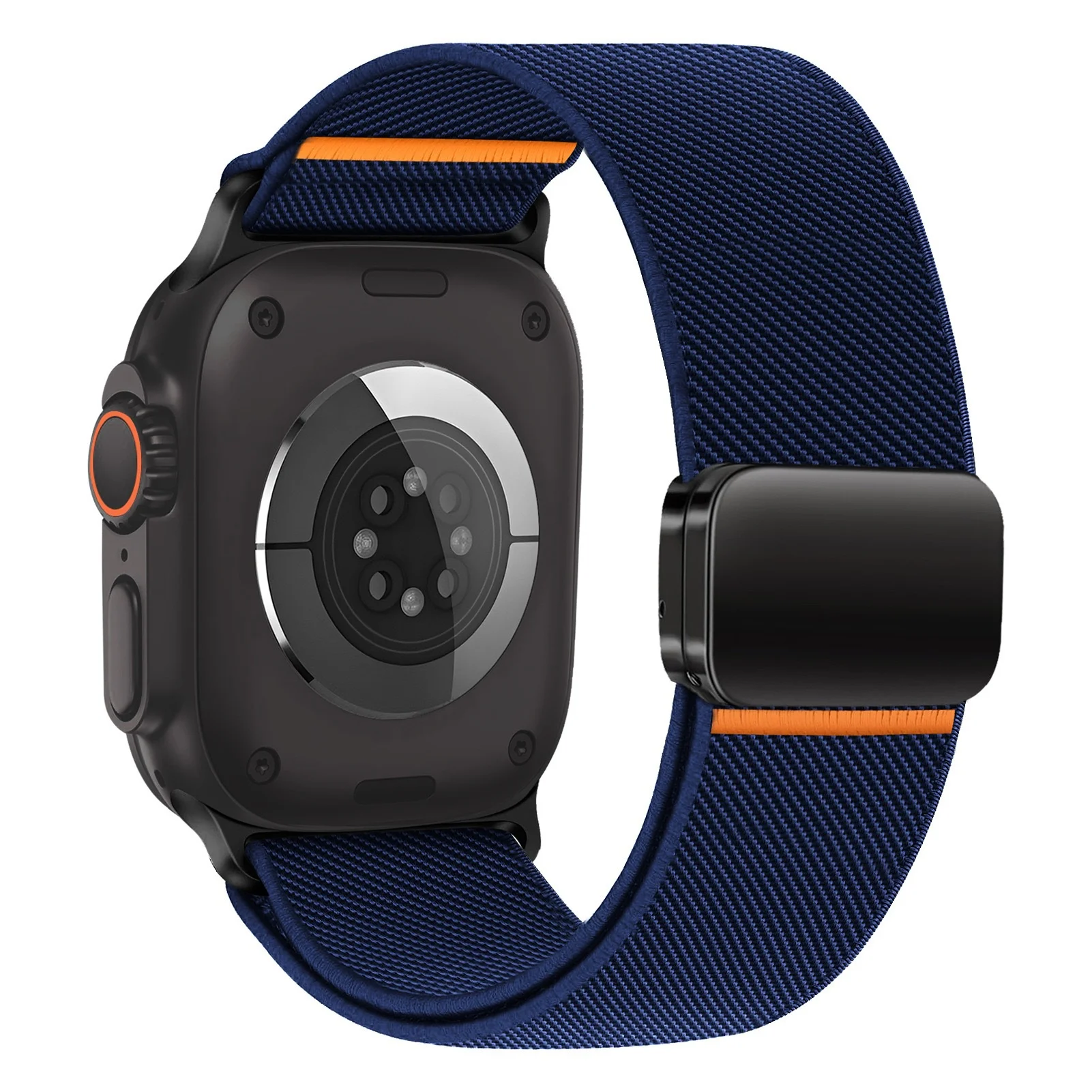 Breathable Nylon Loop Strap for Smartwatch - Adjustable & Comfortable Wristband