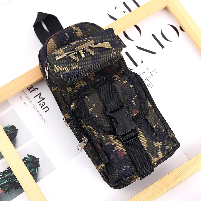 Creative Camouflage Canvas Pencil Case