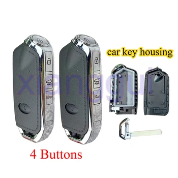 Guscio/Scocca per Chiave Auto a 4 Pulsanti per Kia K900 Stinger GT Elite Limited K9 Stinger 2018 2019 2020 2021