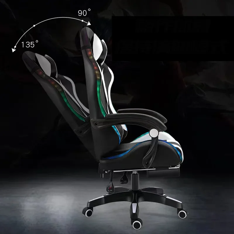 New LED Gaming Chair,Relaxing Gamer Chair,Multi Color office chair,Lights Computer Chairs,LOL gamer live chair,Swivel Boss Chair