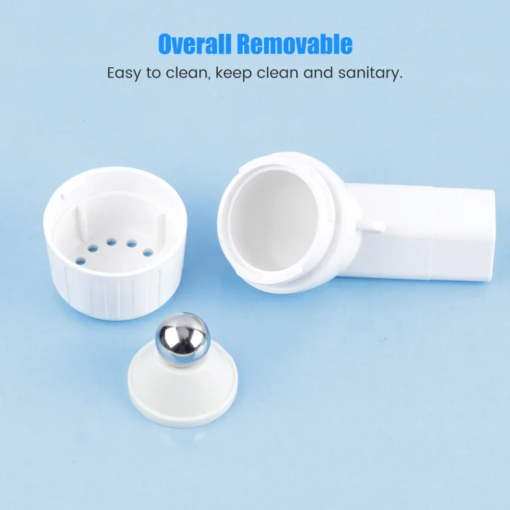 Breath Mucus Removal Device Lung Expander Strengthener Breathing Exercise Respiratory Muscle Trainer Phlegm Relief Clear Therapy