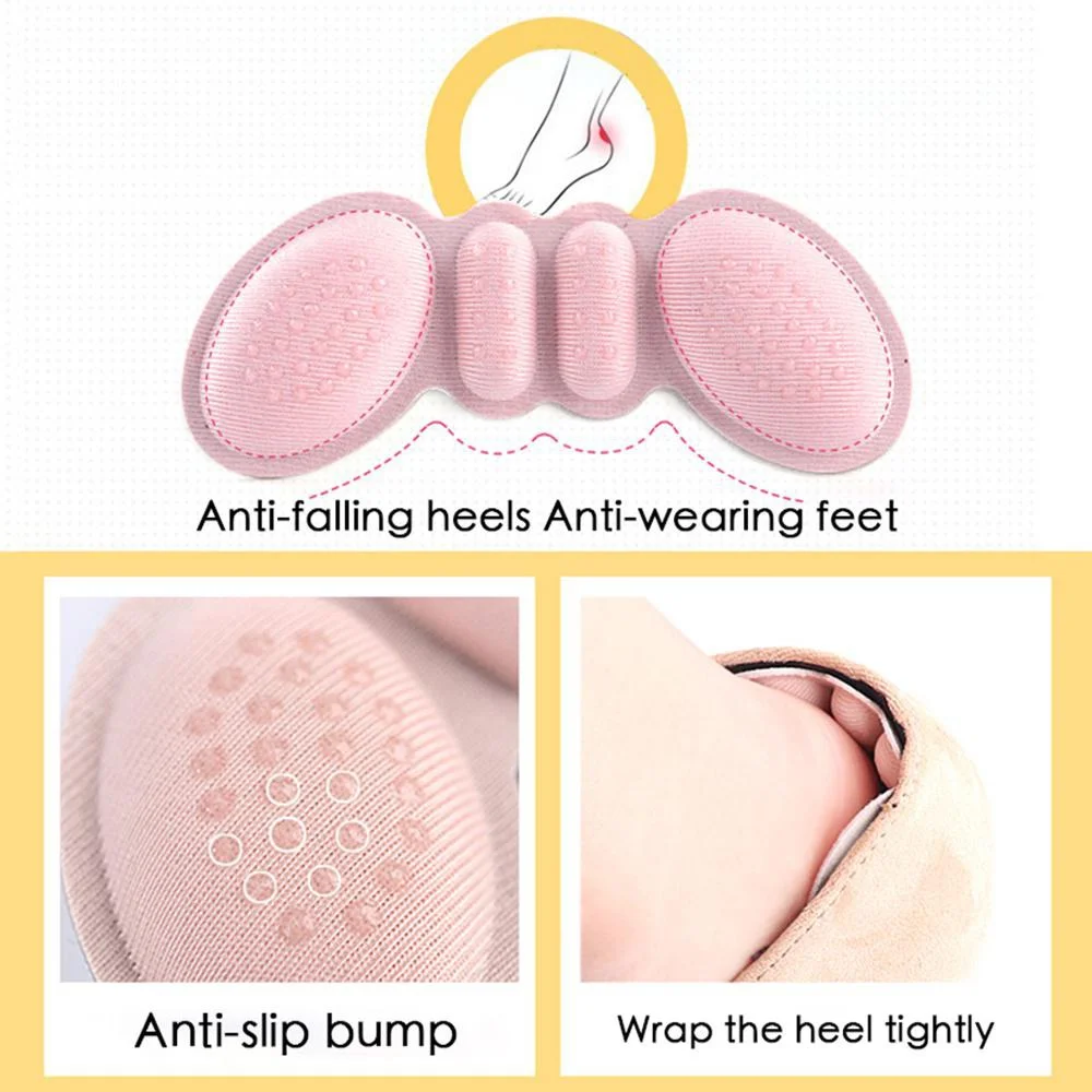 하이힐용 조절 가능한 힐 패드 깔창, 쿠셔닝, 마찰 방지, 발뒤꿈치 보호, 그립, 힐 라이너, 신발 액세서리