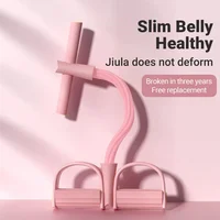 6-Tube Resistance Bands Yoga Pedal Puller Abdomen Waist Arm Training Elastic Pull Rope fitness Exercise At Alo yoga mujer - Image 2