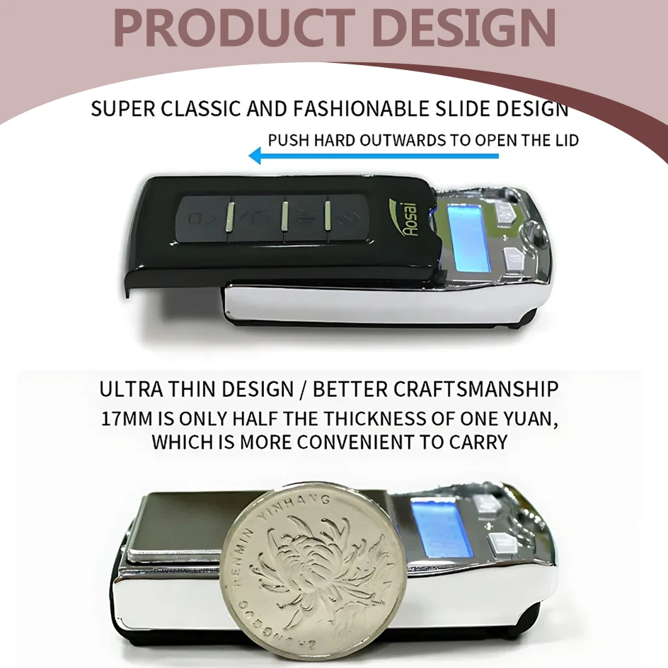 1/2pc 디지털 휴대용 고정밀 미니 무게 규모 균형 야간 투시경 전자 Led 쥬얼리 정확한 자동차 키 그램 규모