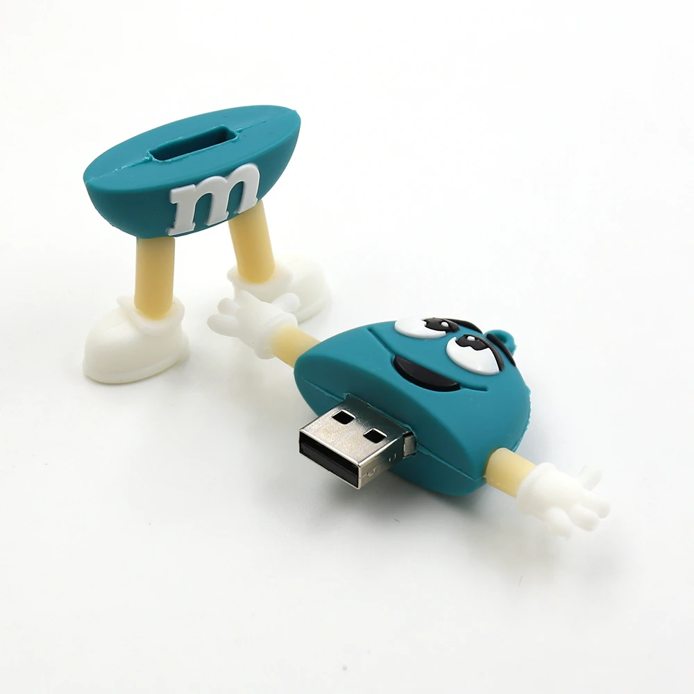 

USB-флеш-накопитель Biyetimi, силиконовый, 16-128 ГБ