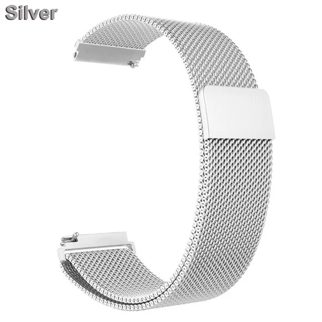 Elegant Milanese Loop Stainless Steel Strap for MoonSwatch - 20mm Magnetic Bracelet Band
