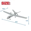 Z55 RC Plane 2.4G 3CH Hand Throwing Foam Aircraft One Key Roll Fixed Wingspan RC Gilder Airplane Toys for Children Gifts 6