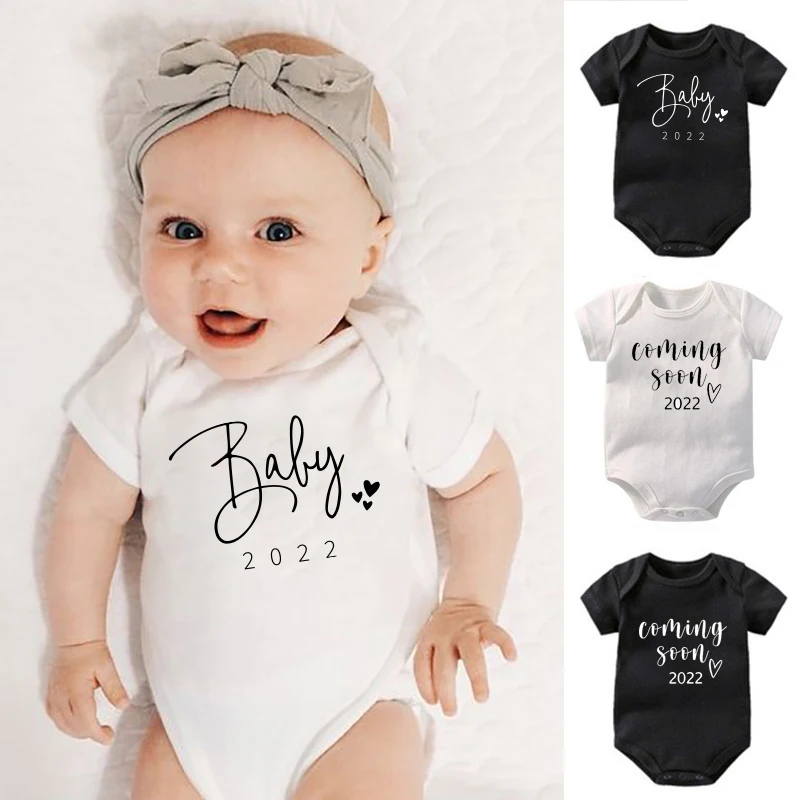 2022 Bodysuits For Infants 0-24M Baby Rompers Summer Baby Girl Boy Clothes For Newborn Babies Short Sleeve Bodysuit For Newborn