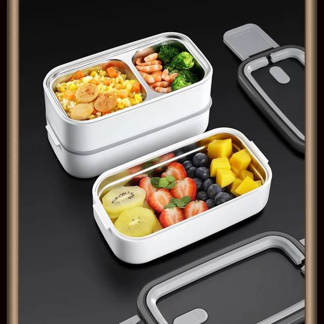 Thermal Lunch Box Leak Proof Stainless Steel Bento - Stainless Steel  Thermal Lunch - Aliexpress